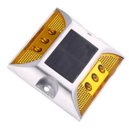 LED Solar Power Ground Marker Lights Waterproof Driveway Road Highway Spike Lamp Outdoor Garden Flash Warning Pathway Light New