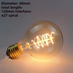 Edison Bulb E27 Warm White 40W 60W ST64 G95 G80 G125 220V Carbon Retro Light Bulb Tungsten Silk Light Bar Window Decoration