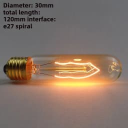 Edison Bulb E27 Warm White 40W 60W ST64 G95 G80 G125 220V Carbon Retro Light Bulb Tungsten Silk Light Bar Window Decoration