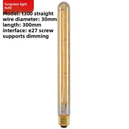 Edison Bulb E27 Warm White 40W 60W ST64 G95 G80 G125 220V Carbon Retro Light Bulb Tungsten Silk Light Bar Window Decoration