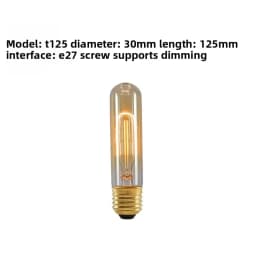 Edison Bulb E27 Warm White 40W 60W ST64 G95 G80 G125 220V Carbon Retro Light Bulb Tungsten Silk Light Bar Window Decoration