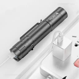 New Flashlight Strong Light Charging Ultra Bright Long Range Home Outdoor Mini Portable Emergency Light USB Charge LED Lamp