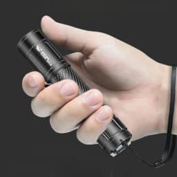 New Flashlight Strong Light Charging Ultra Bright Long Range Home Outdoor Mini Portable Emergency Light USB Charge LED Lamp