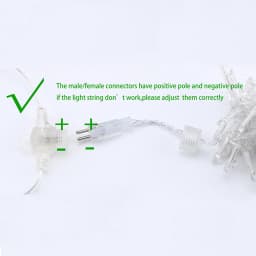 LED String Lights Christmas Garland Led Racimos Fairy Lights For Patio Party Wedding Party Garden Curtain Tree Decoration