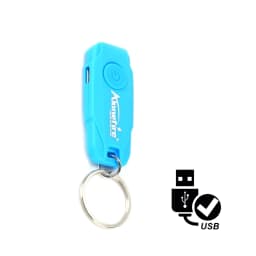 Mini LED Keychain Light USB Rechargeable Cool Flashlight Student Child Reading Book Lamp Emergency Torch Stair Keyhole Light