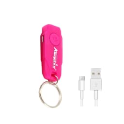 Mini LED Keychain Light USB Rechargeable Cool Flashlight Student Child Reading Book Lamp Emergency Torch Stair Keyhole Light