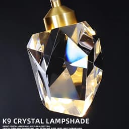 Modern Crystal Chandelier Indoor Crystal Ceiling Light Fixtures With Clear Solid Crystal For Living Room Hallway Kitchen Lamp