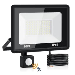 LED Floodlight PIR Motion Sensor Outdoor Light 20W 30W 50W 100W  200W AC220V Waterproof Outdoor Projector Spotlight For Garden
