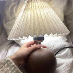 LED Table Lamp Nordic Pleated Fabric Tricolour Light US/EU /USB Living Room Home Bedroom Atmosphere Decoration LED Night Light