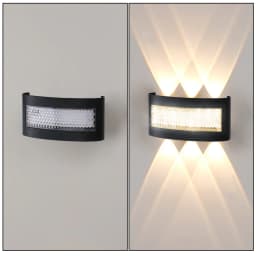 Modern LED Wall Lights for Indoor and Outdoor Use with Up and Down Lights for Living Rooms Corridors Bedrooms and Home Decor
