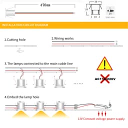 10pcs Small Recessed LED 1W Downlight 12V Foco Spotlight Home Ceiling Stairs Walkways Cabinet Decor Spot Bulb Light with Driver
