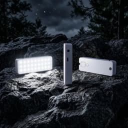 LED Emergency Light, European and American Regulations, Type-C USB Port Rechargeable Multifunctional Camping Light