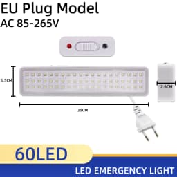LED Emergency Light, European and American Regulations, Type-C USB Port Rechargeable Multifunctional Camping Light
