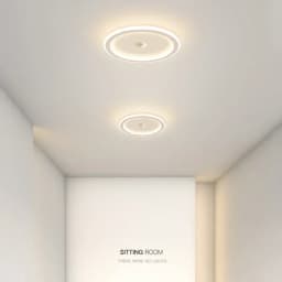 Modern LED Ceiling Light Chandelier Smart Ceiling Lamp with Motion Sensor for Stair Corridor Hallway Entrance Lighting Fixture
