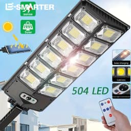 Super Bright LED Outdoor Solar Lamp Waterproof with Motion Sensor Human Induction for Garden Yard Garage Lighting