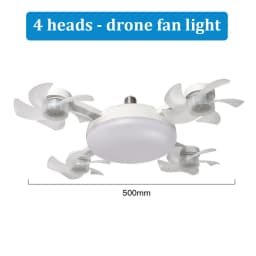 Modern Ceiling Fan (With Lighting) Silent LED Dimmable Ceiling Fan (With Remote Control) for Bedroom Study Dining Room