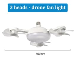 Modern Ceiling Fan (With Lighting) Silent LED Dimmable Ceiling Fan (With Remote Control) for Bedroom Study Dining Room