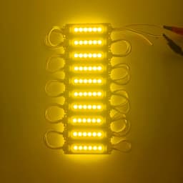 20pcs/lot 6LED Injection with Lens COB LED Module Waterproof LED Back Light Backlight for Sign Channel Letter DC12V 24V 2W IP68