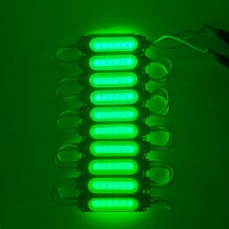 20pcs/lot 6LED Injection with Lens COB LED Module Waterproof LED Back Light Backlight for Sign Channel Letter DC12V 24V 2W IP68