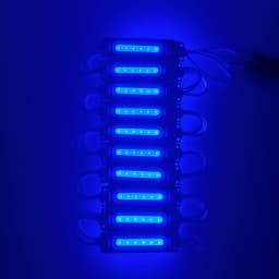 20pcs/lot 6LED Injection with Lens COB LED Module Waterproof LED Back Light Backlight for Sign Channel Letter DC12V 24V 2W IP68