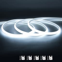 110V 220v High Brightness COB Led Strip for Room Waterproof Led Tape Flexible Ribbon for Bedroom Kitchen Outdoor Garden Lighting