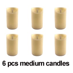 Moving Wick LED Candle Glowing Dancing Flame Candles Kid & Pet Safe Decoration Wholesale Electric Candle for Wedding Party Decor