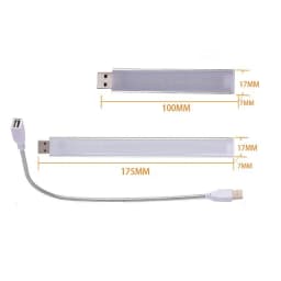1PC Portable Mini 3/8/10/20/24 LED 5V USB DC Warm White Lamp Book Reading FLashlight Night Light Lighting for Lighting Computer