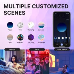 MOES ZigBee Downlight Tuya Ultra Thin Tube Lamp Spot Lamp 6W RGB Change Warm Cool Light Work with Alexa Google Home Smart Life