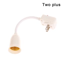 High Quality Household E27 Lamp Base Flexible Bend Wall Light Socket Adapter Plug Switch Lamp Bulb Extension Holder