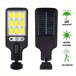 Solar Street Lights Outdoor Waterproof Human Body Sensing Courtyard Garden Wall Household Lights Rural Road Lighting Wall Lights