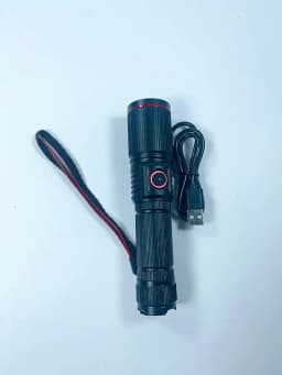 30W High Power LED Flashlight Zoom Torch USB Rechargeable Light Outdoor Camping Hunting Fishing Walking Riding Lighting Lamp