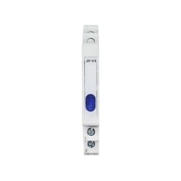 1PC Din Rail Indicator Light JD9 AC/DC 230V Signal Lamp Pilot Lights 50/60Hz Thin Style Dual/Single Lamp