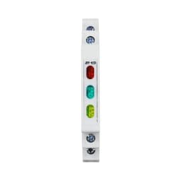 1PC Din Rail Indicator Light JD9 AC/DC 230V Signal Lamp Pilot Lights 50/60Hz Thin Style Dual/Single Lamp