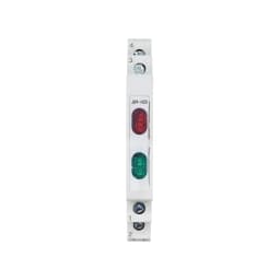 1PC Din Rail Indicator Light JD9 AC/DC 230V Signal Lamp Pilot Lights 50/60Hz Thin Style Dual/Single Lamp