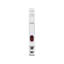 1PC Din Rail Indicator Light JD9 AC/DC 230V Signal Lamp Pilot Lights 50/60Hz Thin Style Dual/Single Lamp