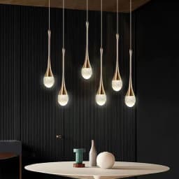 Modern Bubble Crystal Pendant Lights Indoor Hanging Lamp For Kitchen Island Dining Living Room Bar Cafe Pendant Lamp Home Decor