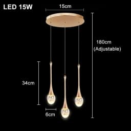 Modern Bubble Crystal Pendant Lights Indoor Hanging Lamp For Kitchen Island Dining Living Room Bar Cafe Pendant Lamp Home Decor