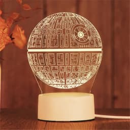 Romantic Love 3D Acrylic Led Lamp for Home Children's Night Light Wedding Decoration Birthday Party Valentine's Day Bedside Lamp