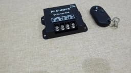 LED Dimmer Controller 30A 12-24V With 3 Key RF Wireless Remote Control Stepless Dimming for LED Single Color Lighting String