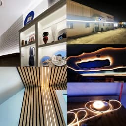 COB LED Strip Light 288leds/M 220V EU Plug RA90 Warm White 3000K 4500K 6500K Flexible LED Tape For Bedroom Kitchen Waterpr IP65