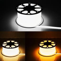 COB LED Strip Light 288leds/M 220V EU Plug RA90 Warm White 3000K 4500K 6500K Flexible LED Tape For Bedroom Kitchen Waterpr IP65