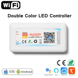Tuya Wifi LED Controller Smart Dimmer DC5V-24V LED Strip Light CCT/RGB/RGBW for Alexa Google Home Smart Life APP Remote Control