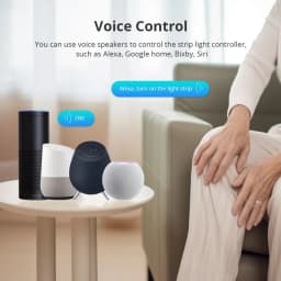 Zemismart Matter Over WiFi RGBCW CCT Led Strip Light Driver Smart Controller Work with Homekit Smartthings Google Home Alexa HA