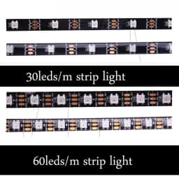 Addressable Rainbow PC Digital WS2812b LED Strip Light for 5V 3pin ARGB Header PC Case Asus Aura Sync RGBIC Fusion MSI Mystic