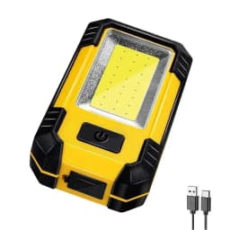 4000mAH COB Work Light USB Rechargeable LED Flashlight Portable Lantern with Magnet 7 Lighting Modes Camping Emergency Torch