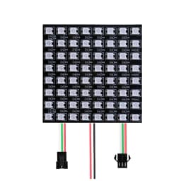 1-10Pcs WS2812B RGB Flexible 4X12 8X8 16x16 8x32 Pixel Led Panel Matrix Screen Module WS2812 Individually Addressable IC DC5V