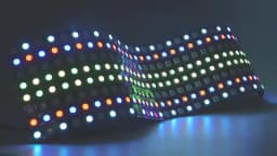 1-10Pcs WS2812B RGB Flexible 4X12 8X8 16x16 8x32 Pixel Led Panel Matrix Screen Module WS2812 Individually Addressable IC DC5V