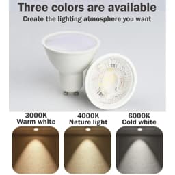 1-10pcs Foco GU10 Spotlight Bulb AC220V 110V LED Lighting 3W 5W 6W 7W 8W 9W Can Replace The 50W Halogen Lamp Lampara Led