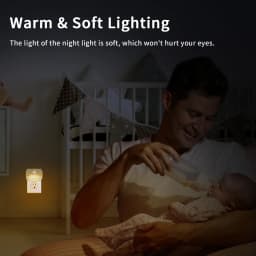 AC85-265V Led Night Light with Motion Sensor EU US Socket PIR Human Infrared Induction Lamp Plug in Wall Bedroom Hallway 3 Color