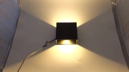 LED Wall Sconces 6W Modern Indoor Lamp White Up Down Wall Mount Lights for Home Villa Living Room Hallway Bedroom Decoration
